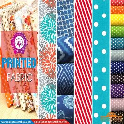 100% Cotton fabrics with floral design